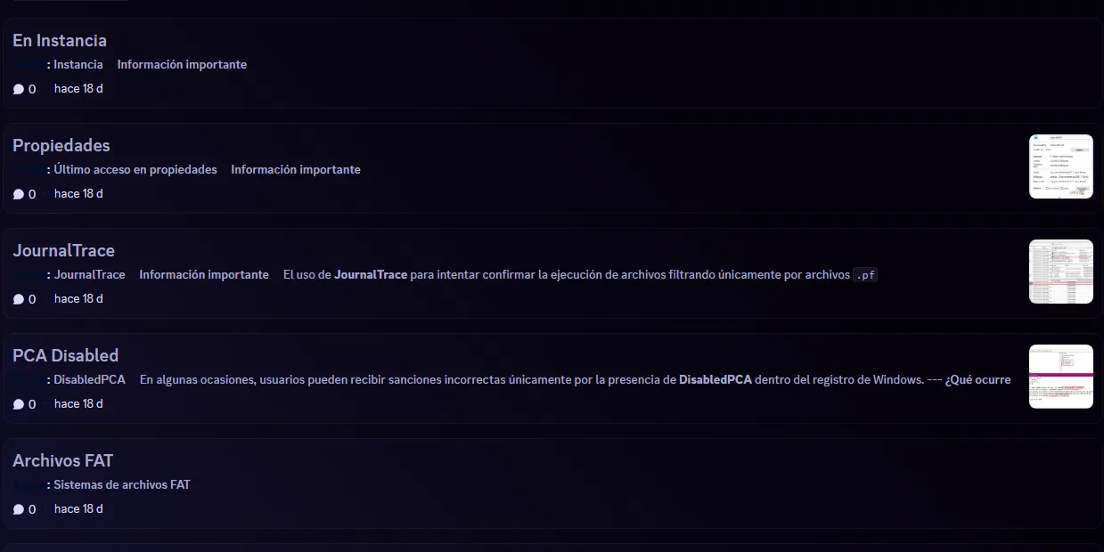 Foro de documentación del Discord de ScreenShare de PyroMC